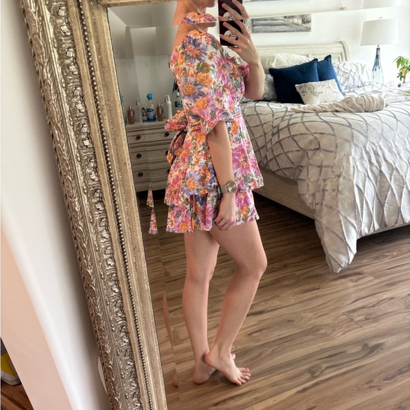 Super Cute Floral Romper/Dress - Picture 6 of 6